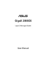 Предварительный просмотр 1 страницы Asus GigaX 2008EX User Manual