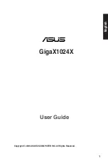 Preview for 2 page of Asus GigaX1024X User Manual