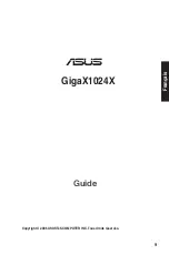 Preview for 10 page of Asus GigaX1024X User Manual