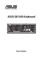 Preview for 1 page of Asus GK1050 User Manual