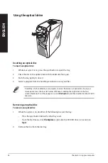 Предварительный просмотр 28 страницы Asus GL12CM User Manual