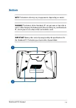 Предварительный просмотр 19 страницы Asus GX700V E-Manual