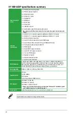 Preview for 8 page of Asus H110M-A/DP User Manual