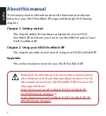 Preview for 4 page of Asus HC-A04 User Manual