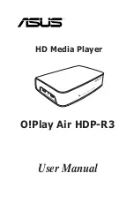 Preview for 1 page of Asus HDP-R3 User Manual