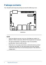 Предварительный просмотр 6 страницы Asus IMX8P-IM-A User Manual