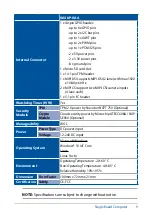 Предварительный просмотр 9 страницы Asus IMX8P-IM-A User Manual