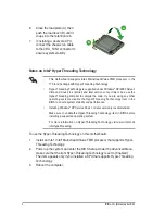 Preview for 8 page of Asus IPIBL-LA Berkeley-GL8E Instruction Manual