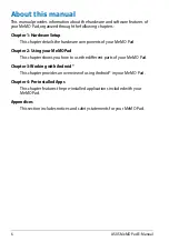 Preview for 6 page of Asus K001 E-Manual