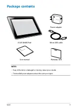 Preview for 9 page of Asus K001 E-Manual