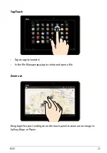 Preview for 21 page of Asus K001 E-Manual