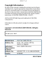 Preview for 20 page of Asus K007 User Manual