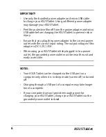 Preview for 6 page of Asus K00F User Manual