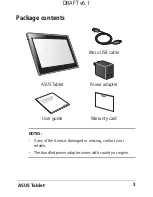 Preview for 3 page of Asus K010 User Manual