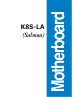 Asus K8S-LA (Salmon) User Manual preview