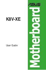 Asus K8V-XE User Manual preview