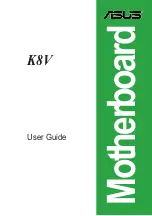 Asus K8V User Manual preview