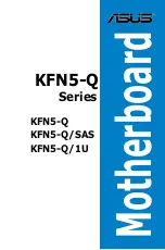 Asus KFN5-Q - Motherboard - nForce Pro 3600 User Manual preview