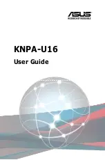 Asus KNPA-U16 User Manual preview