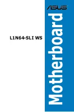 Asus L1N64-SLI WS - Motherboard - SSI CEB User Manual preview