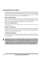 Preview for 12 page of Asus L8400B User Manual