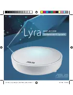 Asus Lyra MAP-AC2200 Quick Install Manual preview