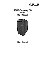 Предварительный просмотр 1 страницы Asus M11AD User Manual