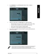 Предварительный просмотр 75 страницы Asus M11AD User Manual