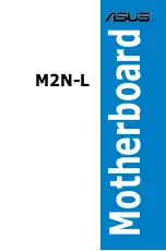 Asus M2N-L User Manual preview