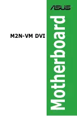 Asus M2N-VM DVI Manual preview