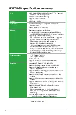 Предварительный просмотр 10 страницы Asus M3A78 EM - Motherboard - Micro ATX User Manual