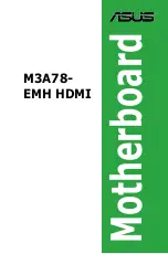 Preview for 1 page of Asus M3A78-EMH HDMI User Manual