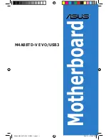 Предварительный просмотр 1 страницы Asus M4A88T-V EVO/USB3 User Manual