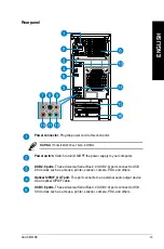 Preview for 13 page of Asus M51BC User Manual