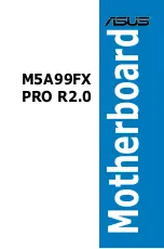 Asus M5A99FX PRO R2.0 Manual preview