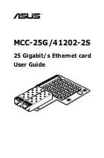Preview for 1 page of Asus MCC-25G/41202-2S User Manual