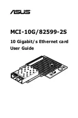 Preview for 1 page of Asus MCI-10G/82599-2S User Manual