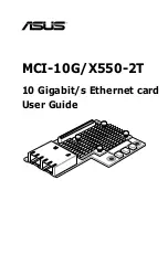 Preview for 1 page of Asus MCI-10G/X550-2T User Manual