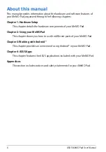 Preview for 6 page of Asus MeMO PAD E-Manual