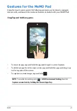 Preview for 21 page of Asus MeMO PAD E-Manual