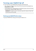 Preview for 43 page of Asus MeMO PAD E-Manual