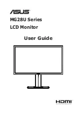 Preview for 1 page of Asus MG28UQ User Manual