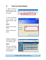 Preview for 3 page of Asus Mimic Internet Camera CX200 Quick Installation Manual