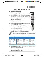 Asus MIO User Manual preview