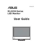 Asus ML229H Series User Manual preview