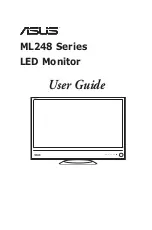 Preview for 1 page of Asus ML248 Series User Manual