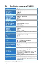 Preview for 19 page of Asus ML249 Series User Manual