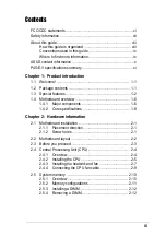 Предварительный просмотр 3 страницы Asus Motherboard P4GE-V User Manual