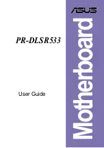 Preview for 1 page of Asus Motherboard PR-DLSR533 User Manual