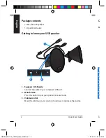 Preview for 2 page of Asus MS-100 Quick Start Manual